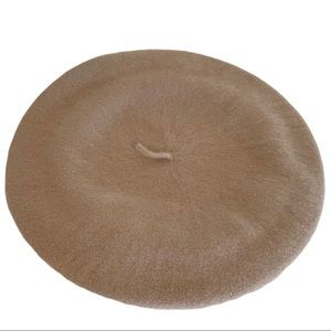 Parkhurst NWT 100% Wool Tan Beret
